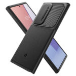 Spigen - Optik Armor - Samsung Galaxy S24 Ultra - Black – Image 4