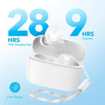 Anker - Wireless Earbuds A25i (A3948G21) - TWS, Bluetooth 5.3, Touch Control with Charging Case, IPX5 - White – Image 5