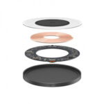 Baseus - Wireless Charger (CCJJ050001) - Transparent, Universal for Phone, Earbuds, 15W, 1.67A with USB-C Cable - Black – Image 6