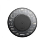 Baseus - Wireless Charger (CCJJ050001) - Transparent, Universal for Phone, Earbuds, 15W, 1.67A with USB-C Cable - Black – Image 2