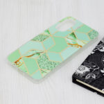 Techsuit - Marble Series - Xiaomi Redmi 13C 4G / Poco C65 - Green Hex – Image 4