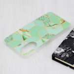 Techsuit - Marble Series - Xiaomi Redmi 13C 4G / Poco C65 - Green Hex – Image 3