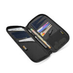 Tomtoc - Navigator Passport Bag (T03M1D1) - Back Slip Pocket, Portable Wrist Strap, Back Slip Pocket - Black – Image 2