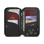 Tomtoc - Navigator Passport Bag (T03M1D1) - Back Slip Pocket, Portable Wrist Strap, Back Slip Pocket - Black – Image 3