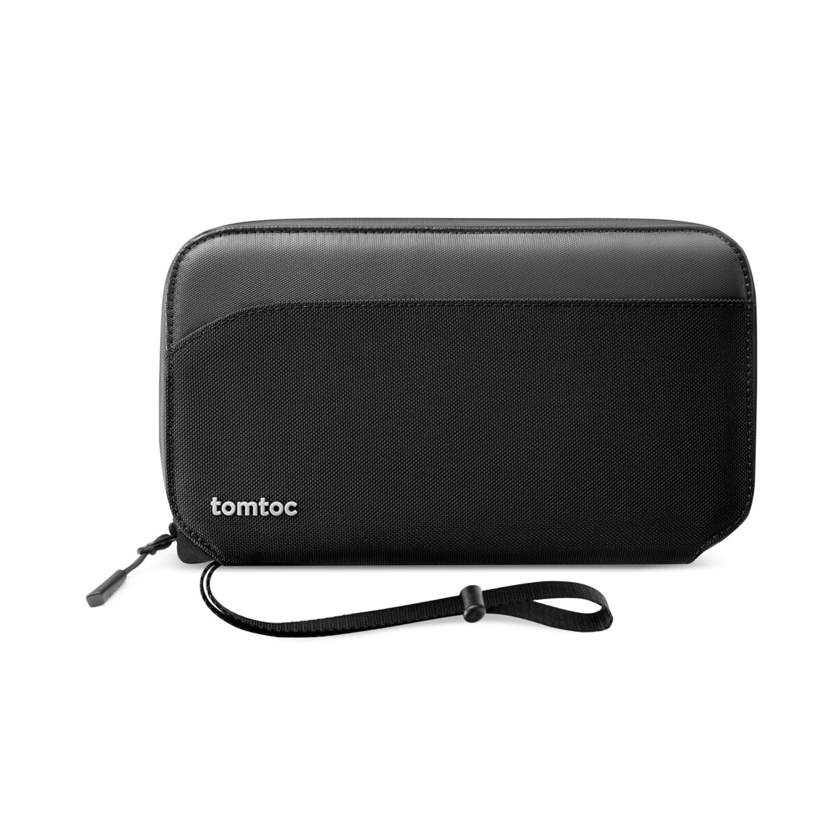 Tomtoc - Navigator Passport Bag (T03M1D1) - Back Slip Pocket, Portable Wrist Strap, Back Slip Pocket - Black – Image 6