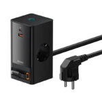 Baseus - Extension Cord PowerCombo (PSLR000301) - USB, 2xType-C, Shuko, 65W - Black – Image 2