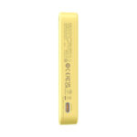 Baseus - Power Bank MagPro Magnetic PPCXZ05 (P10064101Y23-00) - USB-C, 5000mAh, 20W, MagSafe, Cable Type-C, 3A, 30cm - Yellow – Image 5
