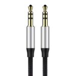 Baseus - Audio Cable (CAM30-CS1) - Jack to Jack, 1.5m - Black – Image 3