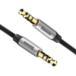 Baseus - Audio Cable (CAM30-CS1) - Jack to Jack, 1.5m - Black – Image 6