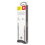 Baseus - Audio Cable (CAM30-CS1) - Jack to Jack, 1.5m - Black – Image 8