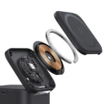 Baseus - Charging Station BS-W531 (P10264100121-00) - Cube Shape, MagSafe, Qi, Type-C, 20W - Black – Image 6