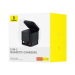 Baseus - Charging Station BS-W531 (P10264100121-00) - Cube Shape, MagSafe, Qi, Type-C, 20W - Black – Image 7