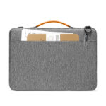 Tomtoc - Defender Laptop Briefcase (A42E1G3) - with Shoulder Strap and Small Card Pocket, 15.6" - Gray – Image 7