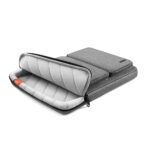 Tomtoc - Defender Laptop Briefcase (A42E1G3) - with Shoulder Strap and Small Card Pocket, 15.6" - Gray – Image 6