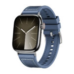Techsuit - Watchband 32mm (W051) - Apple Watch 1/2/3/4/5/6/7/8/9/10/SE/SE 2 (38/40/41/42mm) - Dark Blue – Image 2