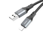 Hoco - Data Cable Honest (X92) - USB to Lightning, 2.4A, 3m - Black – Image 2