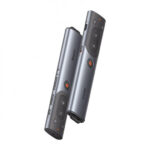Baseus - Remote Control Orange Dot (WKCD020013) - for Presentation, with a Red Laser Pointer, Smart Voice Assistant - Gray – Image 4