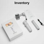 Techsuit - Phone Gimbal (M1) - Stabilizer Tripod, with Inception Mode, Face Tracking, Focus, Remote Control, Foldable - Gray – Image 7