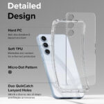 Ringke - Fusion - Samsung Galaxy A55 5G - Clear – Image 7