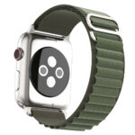Techsuit - Watchband (W037) - Apple Watch 1/2/3/4/5/6/7/8/9/10/SE/SE 2 (38/40/41/42mm) - Army Green – Image 2