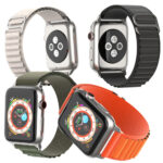 Techsuit - Watchband (W037) - Apple Watch 1/2/3/4/5/6/7/8/9/10/SE/SE 2 (38/40/41/42mm) - Army Green – Image 7