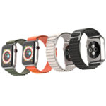 Techsuit - Watchband (W037) - Apple Watch 1/2/3/4/5/6/7/8/9/10/SE/SE 2 (38/40/41/42mm) - Star White – Image 4