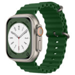 Techsuit - Watchband (W038) - Apple Watch 1/2/3/4/5/6/7/8/9/10/SE/SE 2/Ultra/Ultra 2 (42/44/45/46/49mm) - Army Green