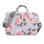 CanvasArtisan - Laptop Briefcase (H40-C22) - for 13-14 inch Devices, Zipper, Polyester - Gray