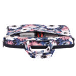 CanvasArtisan - Laptop Briefcase (H43-C22) - Slim, for 13-14 inch Devices, Zipper, Polyester - Blue – Image 5
