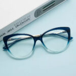 Techsuit - Anti-Blue Light Glasses Reflex Metal (F5018-C42) - Cat Eye - Nude Leopard – Image 5