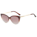 Techsuit - Sunglasses Polarised Metal (F5018-SUN) - UV Protection - Red Clear