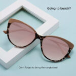 Techsuit - Sunglasses Polarised Metal (F5018-SUN) - UV Protection - Red Clear – Image 6