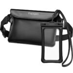 Spigen - Waterproof Waist Bag (A621) - with Impervious Phone Case, IPX8 - Black – Image 2