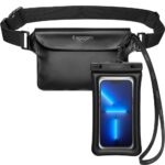 Spigen - Waterproof Waist Bag (A621) - with Impervious Phone Case, IPX8 - Black – Image 5
